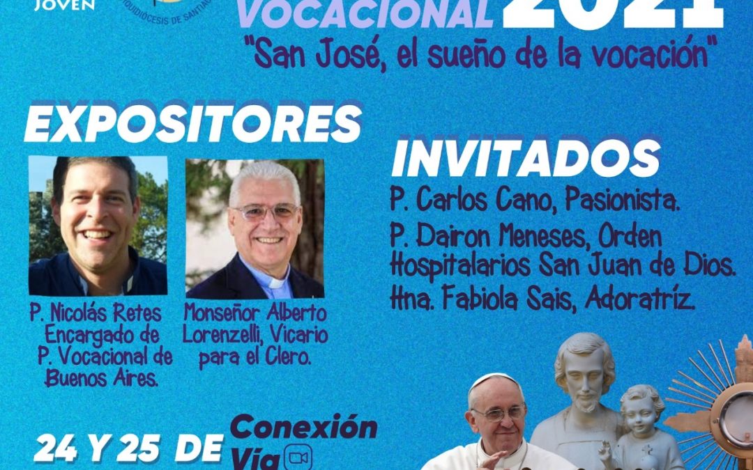 Participa del Primer Congreso en Pastoral Vocacional de la vida consagrada 2021
