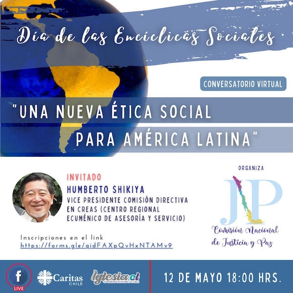 Justicia y Paz invita a conversatorio: Una nueva ética social para América Latina