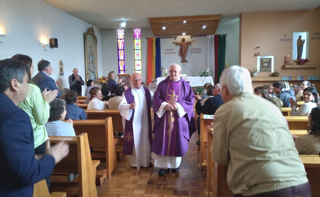 Comunidades verbitas celebraron los 50 años de sacerdocio del P. Armando Schnydrig