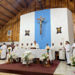 Semana parroquial de la comunidad Nuestra Señora de Lourdes concluye con celebración de su patrona