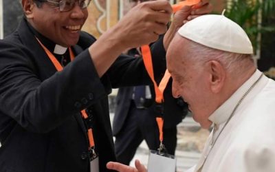 Papa Francisco se reunió con misioneros del Verbo Divino